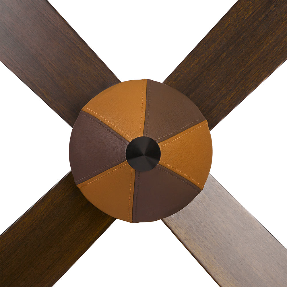 Eden Leather Ceiling Fan From Fan Studio