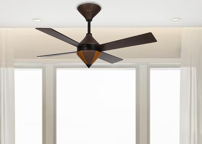 Eden Leather Ceiling Fan From Fan Studio