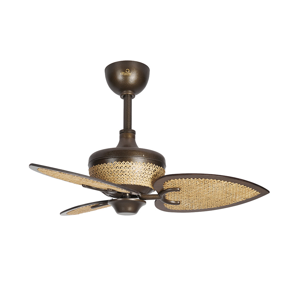 Shalimar Cane Leaf Ceiling Fan From Fan Studio